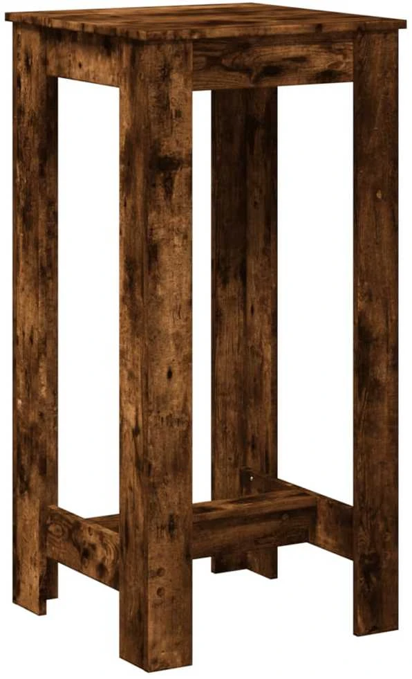 Baro stalas, dūminio ąžuolo, 51x50x103,5cm, apdirbta mediena