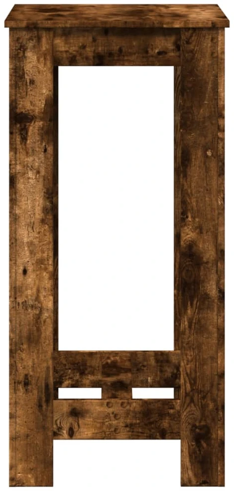 Baro stalas, dūminio ąžuolo, 51x50x103,5cm, apdirbta mediena