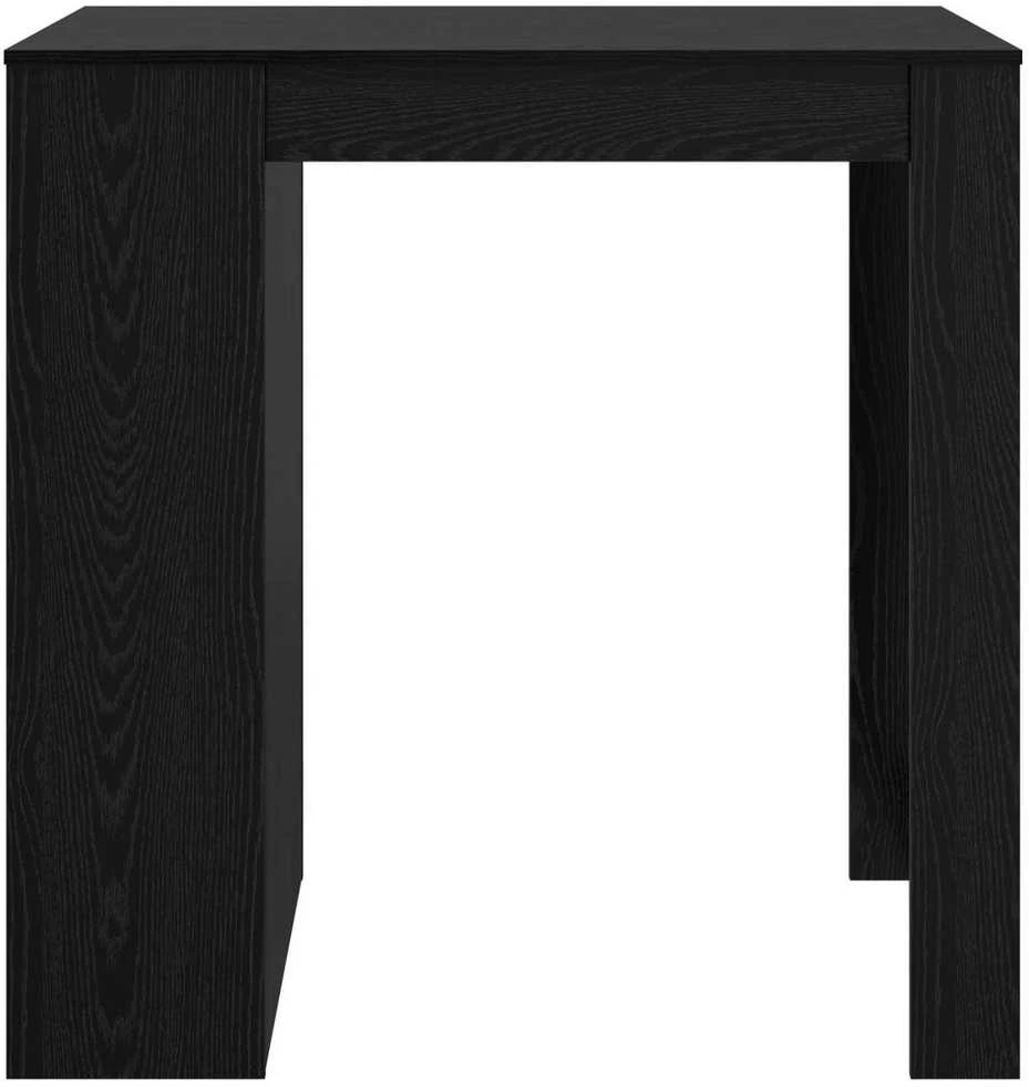 Baro stalas 102 x 70 x 103,5 cm Apdirbta mediena Juodas ąžuolas