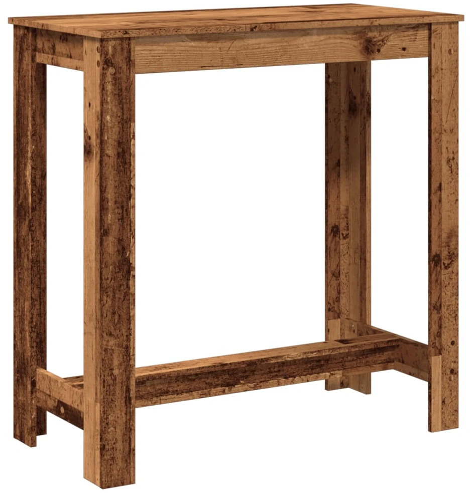 Baro stalas, medienos, 102x50x103,5cm, apdirbta mediena