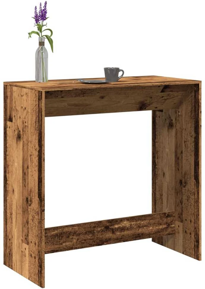 Baro stalas, medienos, 102x50x103,5cm, apdirbta mediena
