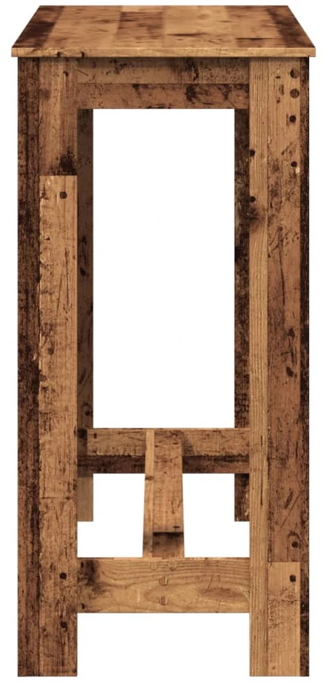 Baro stalas, medienos, 102x50x103,5cm, apdirbta mediena