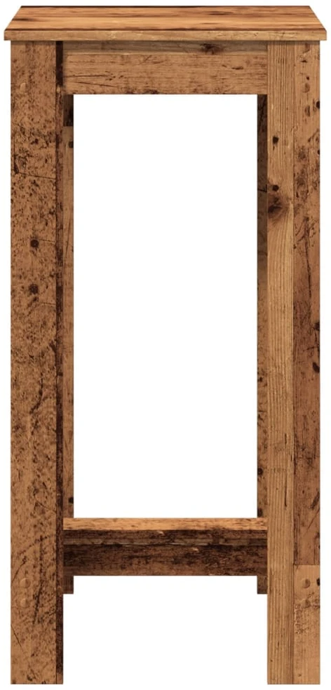 Baro stalas, medienos, 51x50x103,5cm, apdirbta mediena