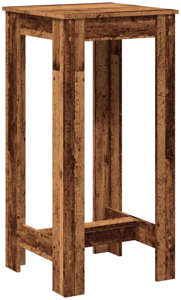 Baro stalas, medienos, 51x50x103,5cm, apdirbta mediena