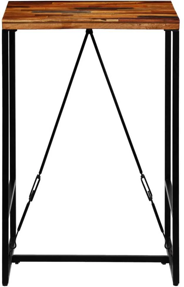 Baro stalas, perdirbta mediena, 70x70x106cm