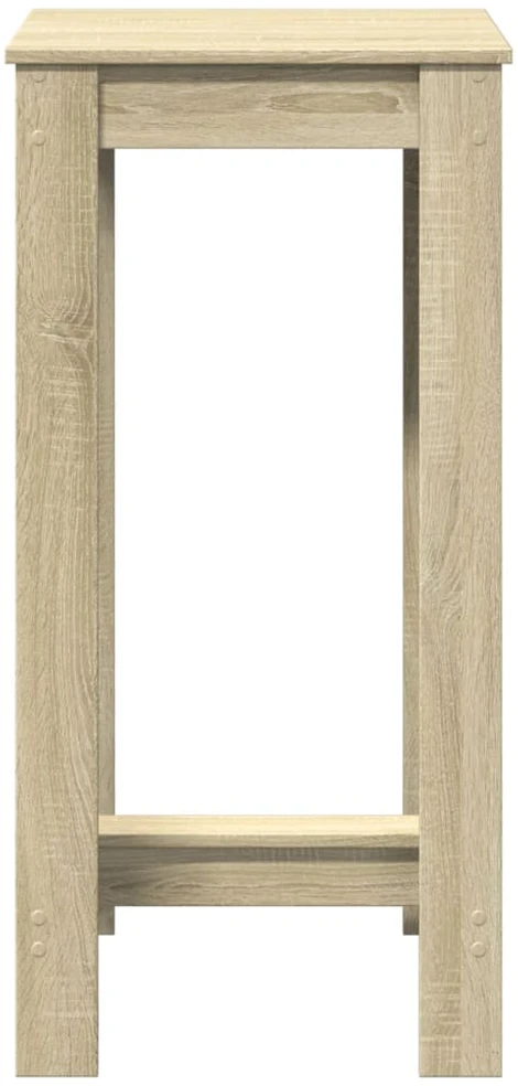 Baro stalas, sonoma ąžuolo, 51x50x103,5cm, apdirbta mediena