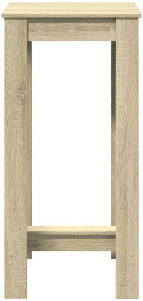 Baro stalas, sonoma ąžuolo, 51x50x103,5cm, apdirbta mediena