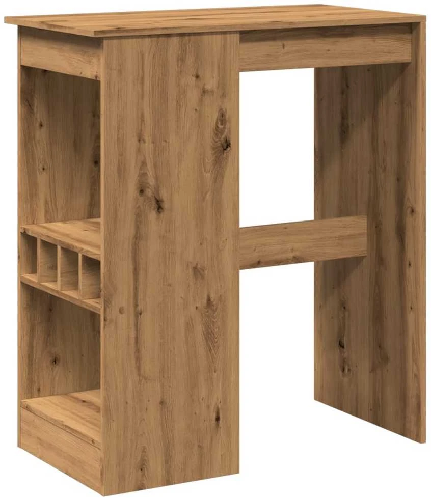 Baro stalas su laikikliais, artisano, 90x47,5x103,5cm, mediena