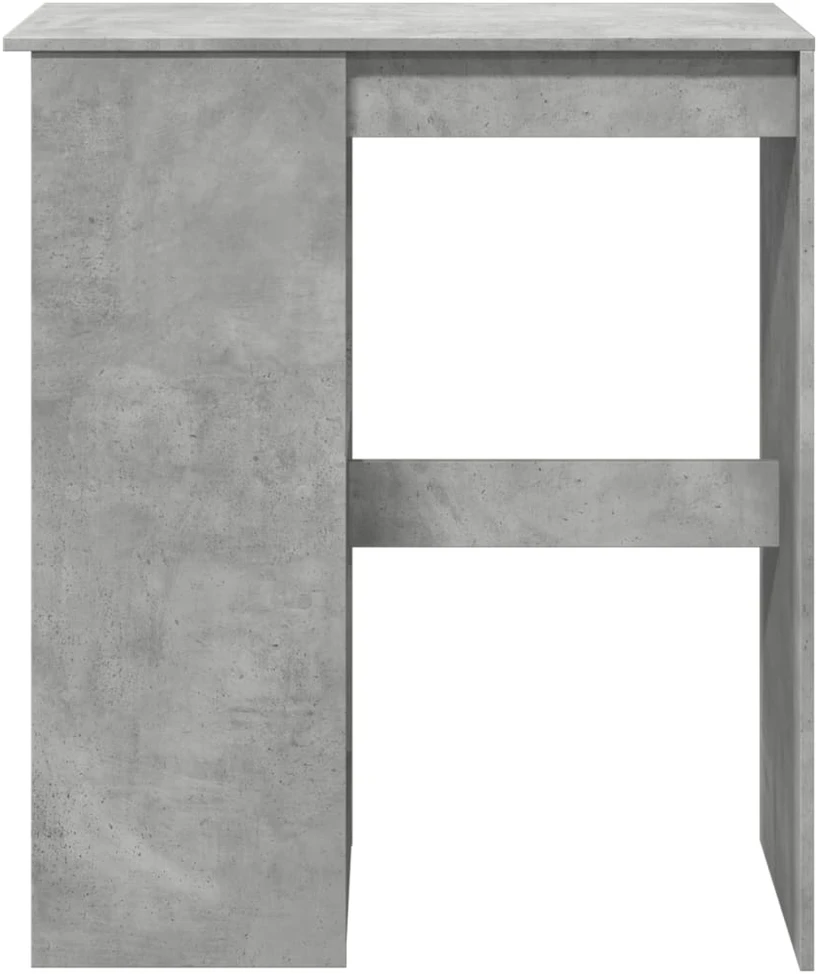 Baro stalas su laikikliais, betono, 90x47,5x103,5cm, mediena