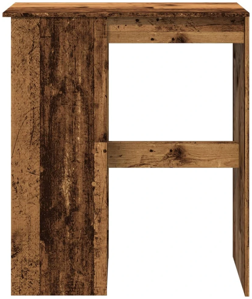 Baro stalas su laikikliais, medienos, 90x47,5x103,5cm, mediena