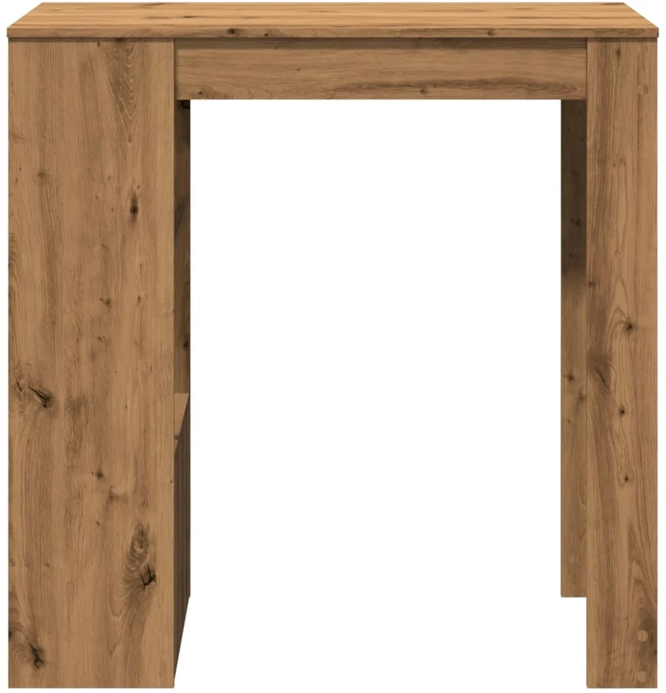 Baro stalas su lentynomis, artisano, 102x50x103,5cm, mediena