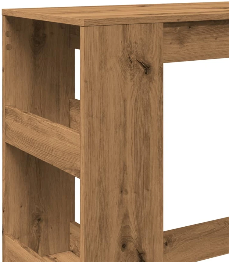 Baro stalas su lentynomis, artisano, 90x40x103,5cm, mediena