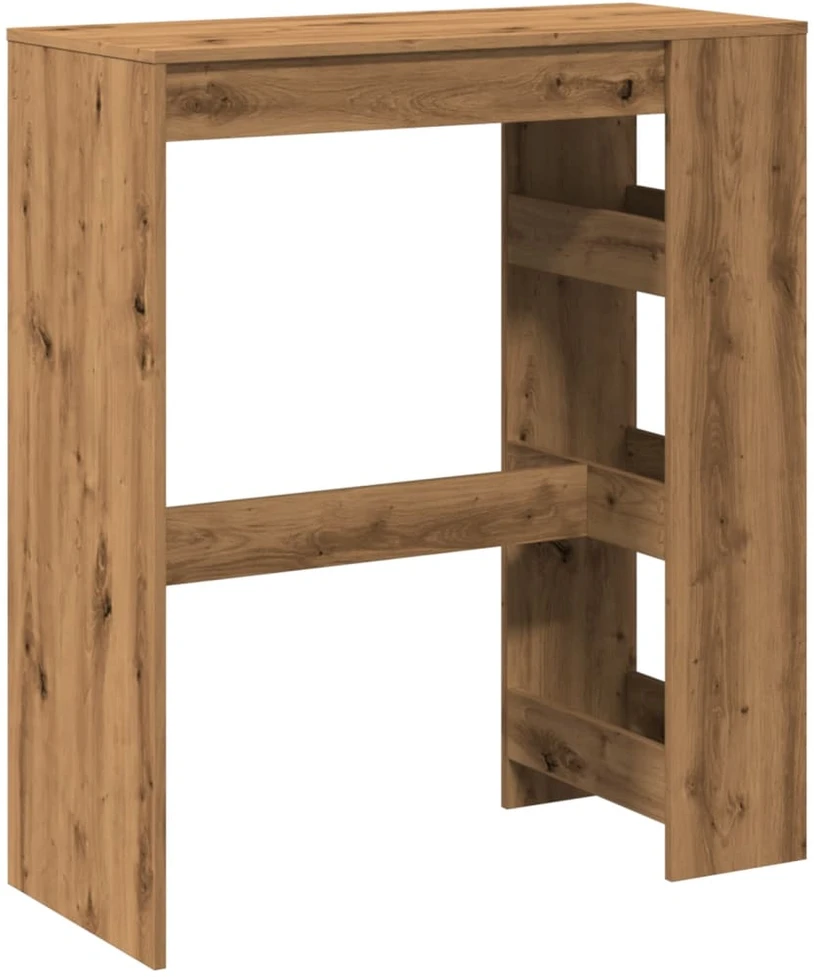 Baro stalas su lentynomis, artisano, 90x40x103,5cm, mediena