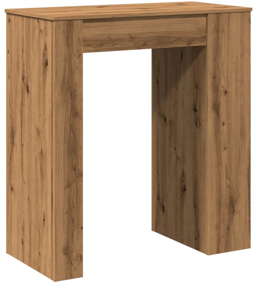 Baro stalas su lentynomis, artisano, 95x47x103,5cm, mediena
