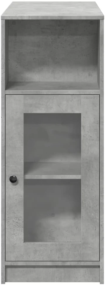 Baro stalas su lentynomis, betono, 101x40x103,5cm, mediena