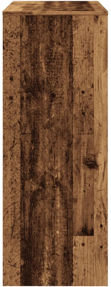 Baro stalas su lentynomis, medienos, 90x40x103,5cm, mediena