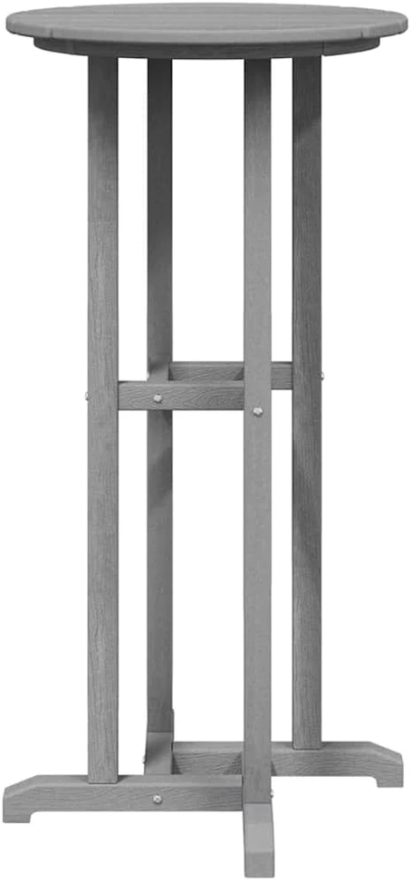 Baro stalas Šviesiai pilka 55 x 55 x 107 cm Polietilenas