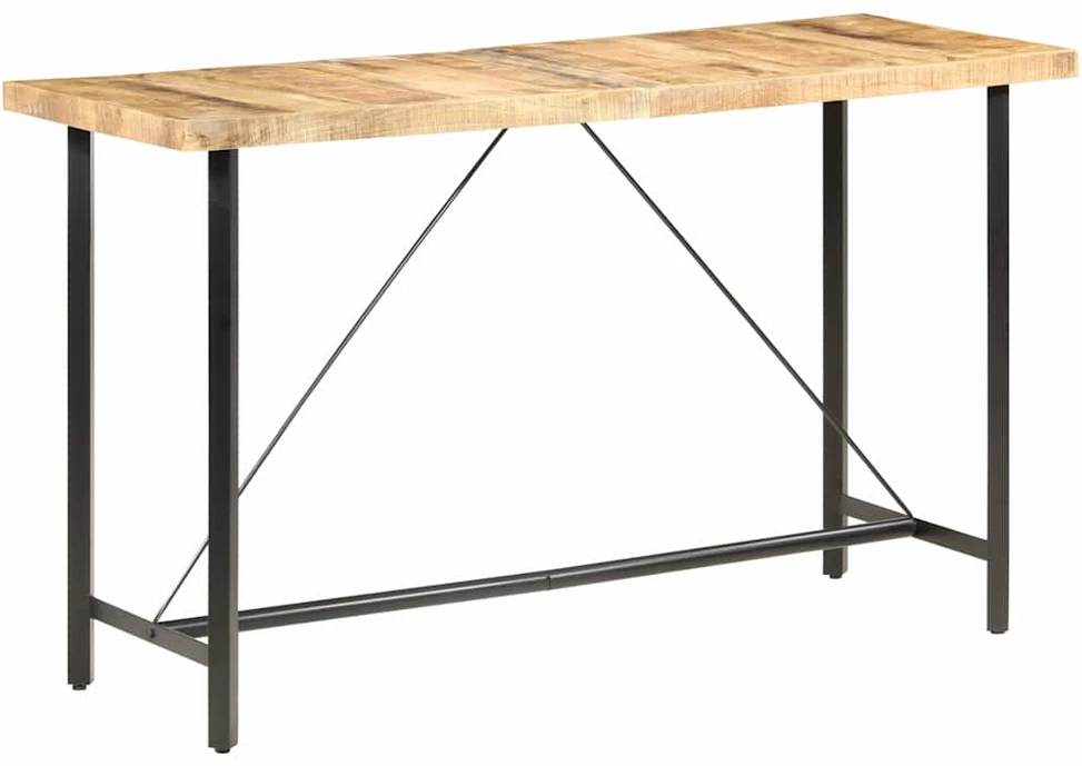 Baro staliukas, 180x70x107cm, neapdorota mango mediena