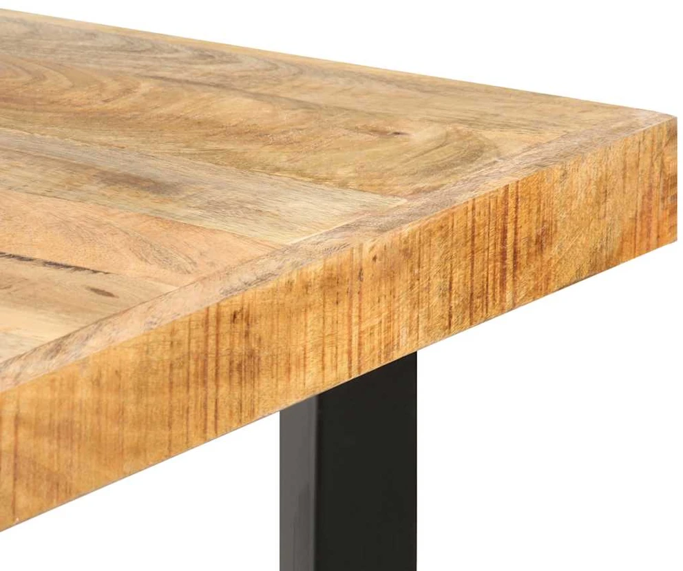 Baro staliukas, 180x70x107cm, neapdorota mango mediena