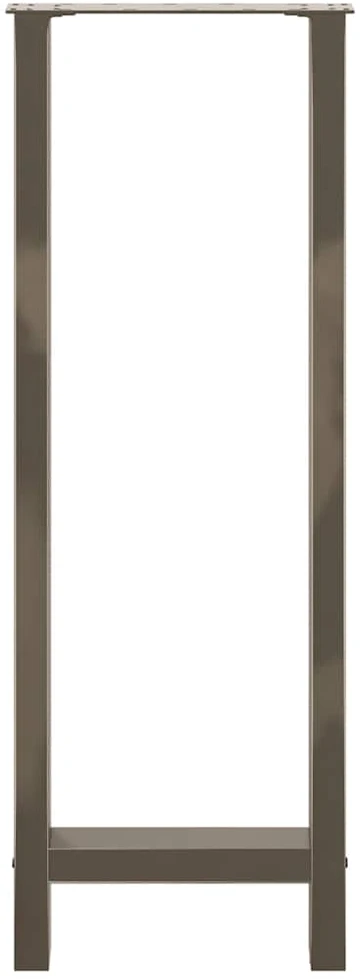 Baro stalo kojos, 2 vnt., 40 x (110-111) cm, natūralus plienas