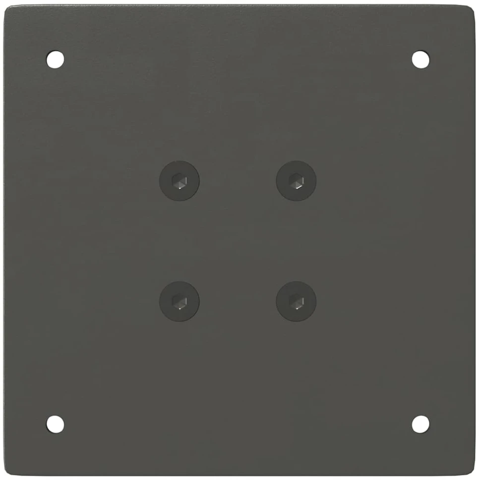 Baro stalo kojos, 4 vnt., antracito spalvos, 90-92 cm, plienas