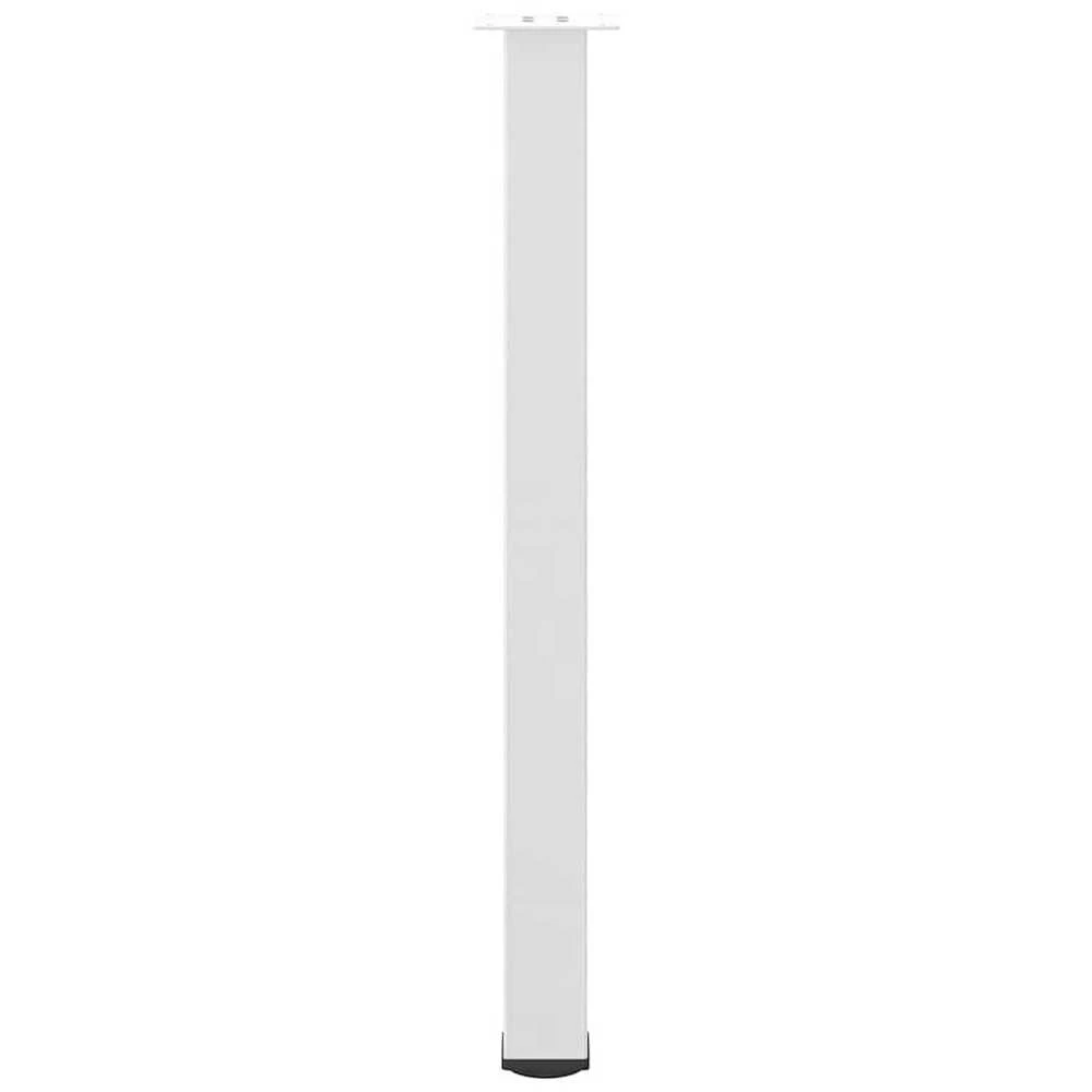 Baro stalo kojos, 4 vnt., baltos, 100-102 cm, plienas