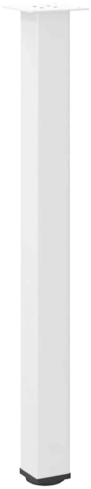 Baro stalo kojos, 4 vnt., baltos, 100-102 cm, plienas