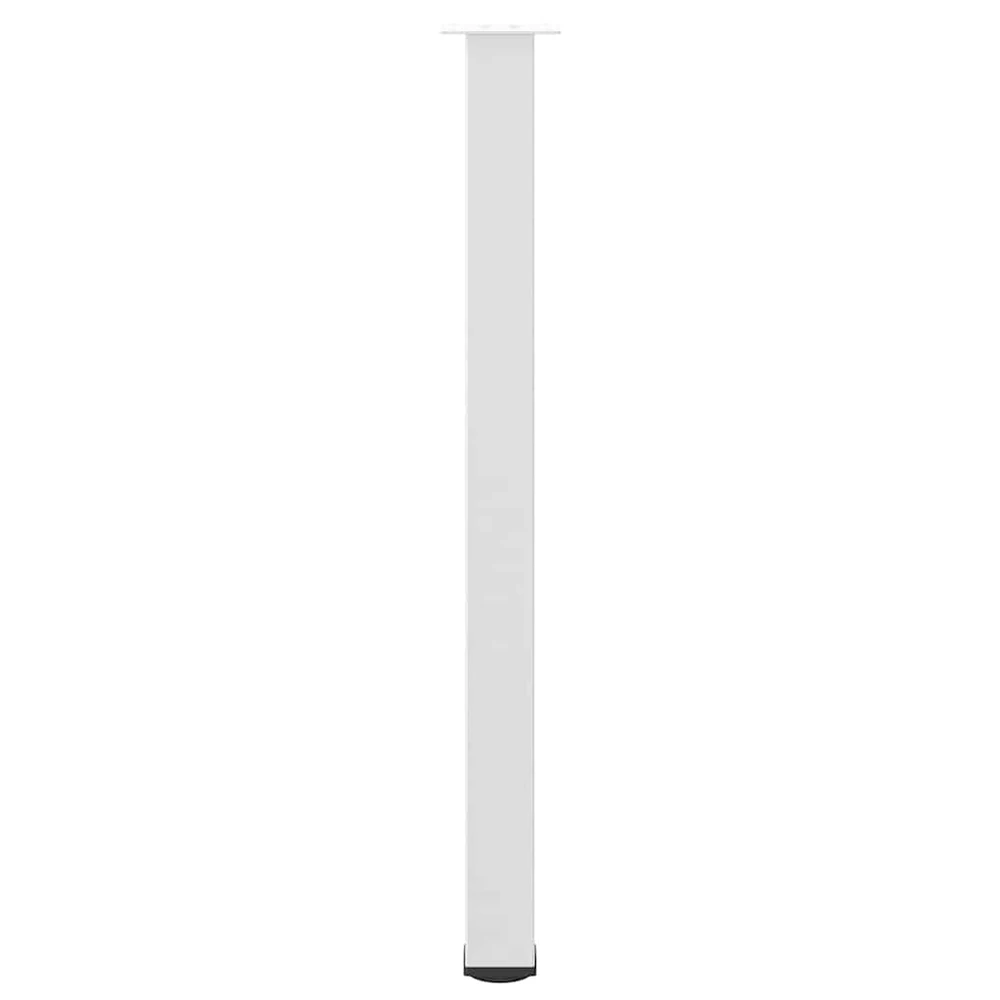 Baro stalo kojos, 4 vnt., baltos, 110-112 cm, plienas