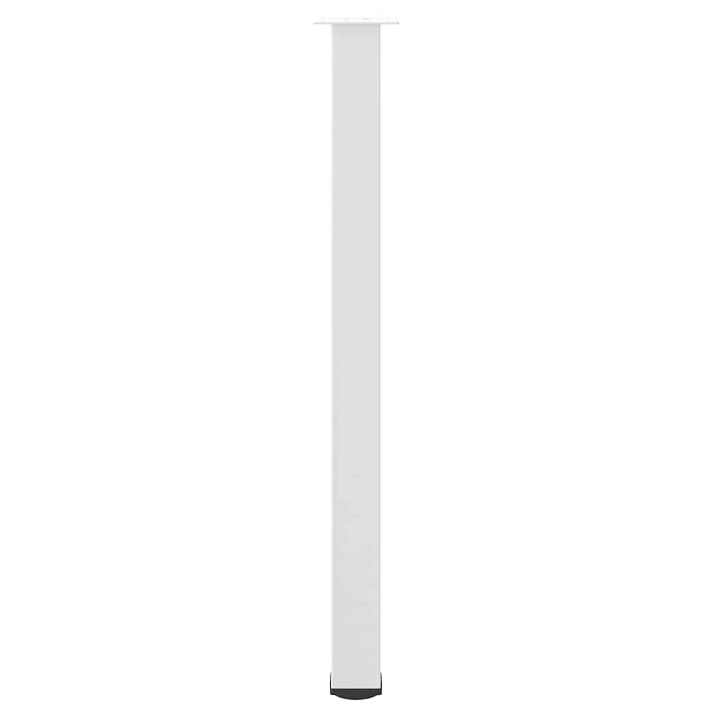 Baro stalo kojos, 4 vnt., baltos, 110-112 cm, plienas