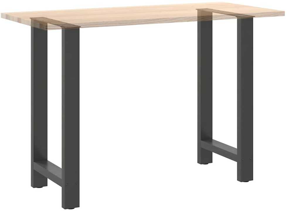 Kavos staliuko kojelės, antracito, 2 vnt., 50x(90-91)cm