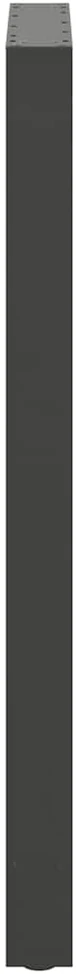 Kavos staliuko kojelės, antracito, 2 vnt., 60x(110-111)cm