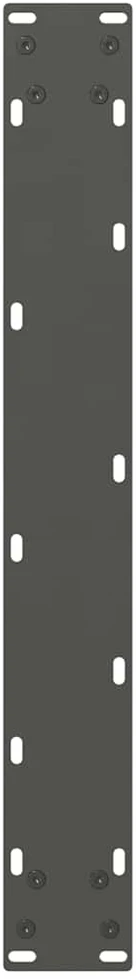 Kavos staliuko kojelės, antracito, 2 vnt., 60x(110-111)cm