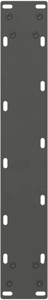 Baro stalo kojos, antracito spalvos, 2 vnt., 50x(110-111) cm, plienas