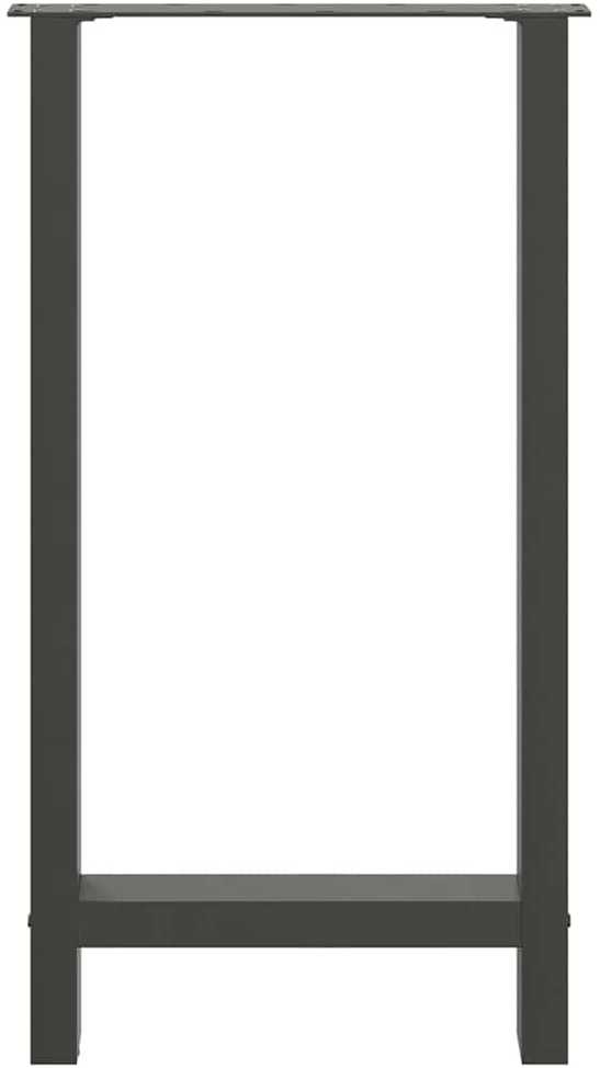 Kavos staliuko kojelės, antracito, 2 vnt., 50x(90-91)cm