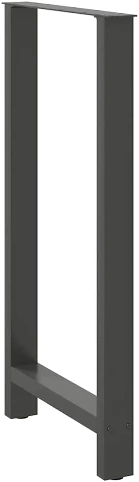 Kavos staliuko kojelės, antracito, 2 vnt., 60x(110-111)cm