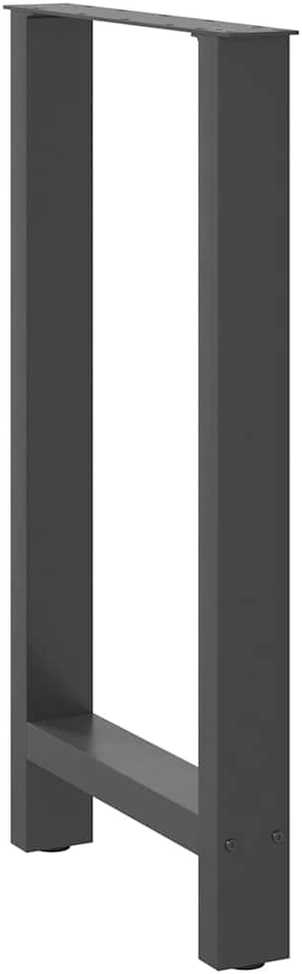 Kavos staliuko kojelės, antracito, 2 vnt., 50x(90-91)cm