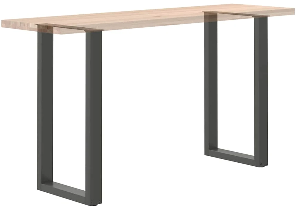 Kavos staliuko kojelės, U formos, 2 vnt., 50x(90-91)cm, plienas
