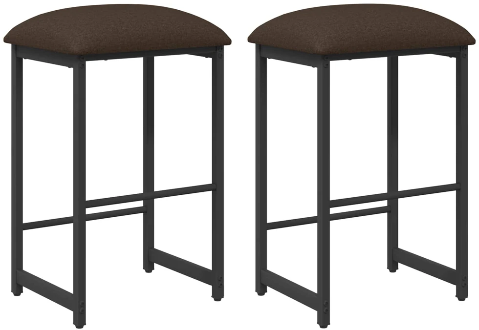 Baro taburetė 2 vnt. Taupe 40 x 32 x 64 cm Apdirbta mediena
