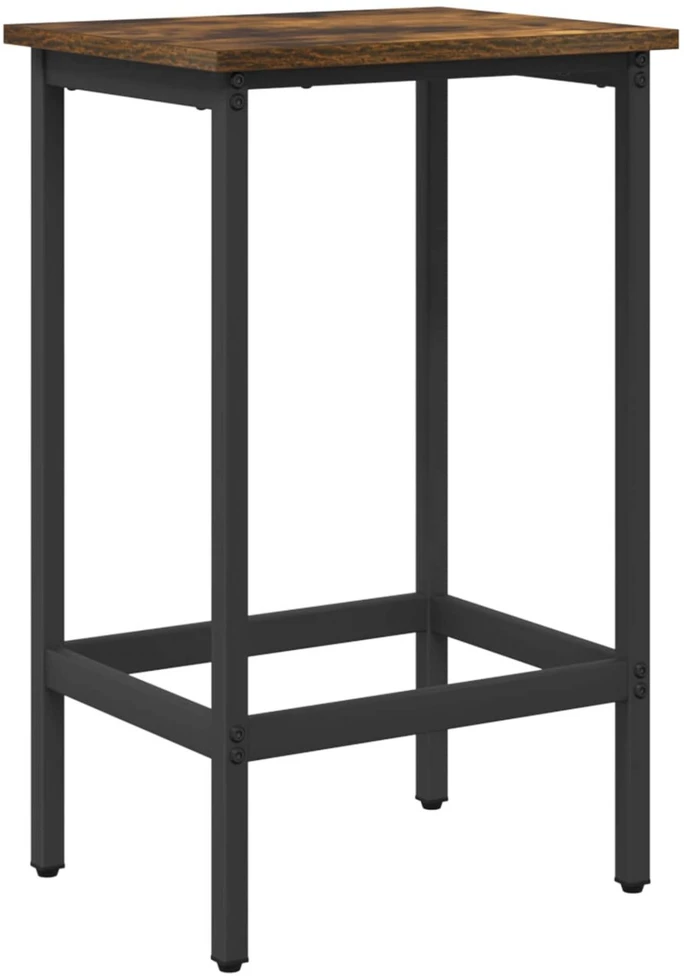Baro taburetė Dūminio ąžuolo 40 x 32 x 74 cm Apdirbta mediena