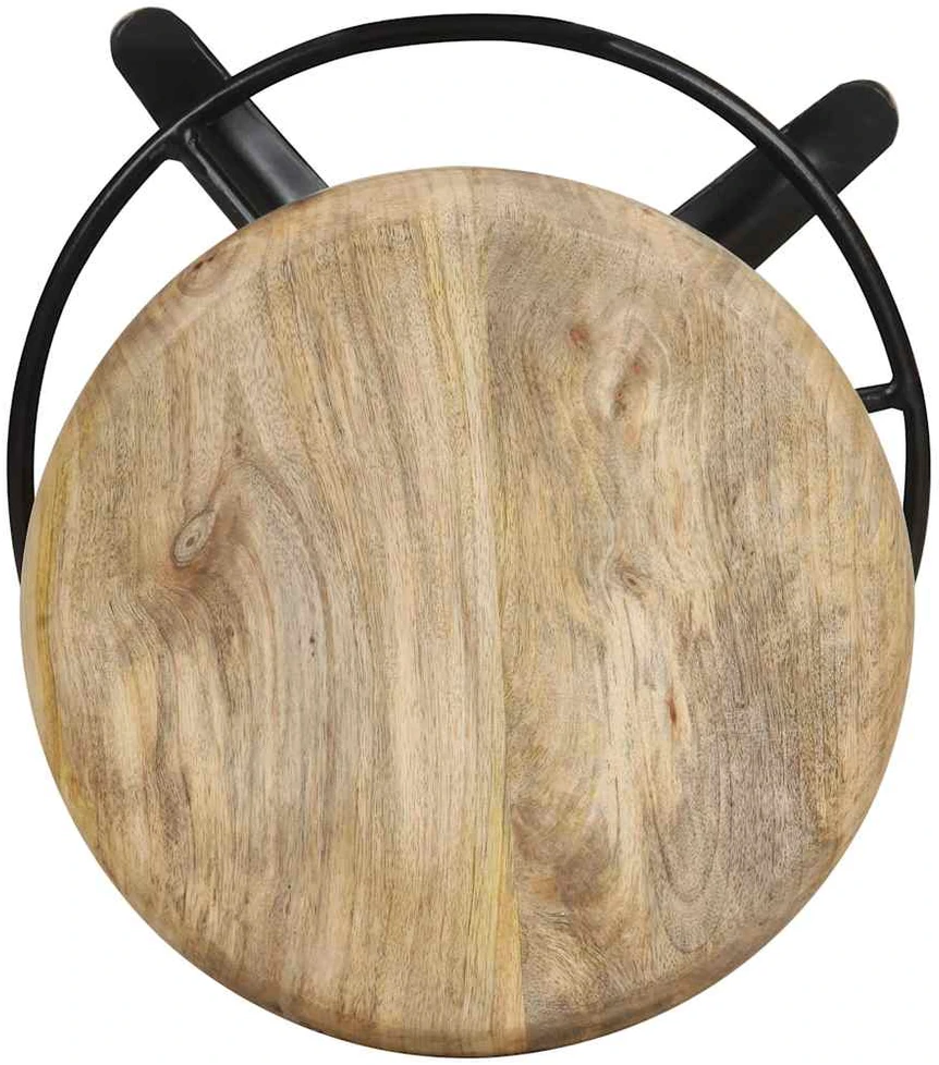 Baro taburetės, 2vnt., 52cm, mango medienos masyvas