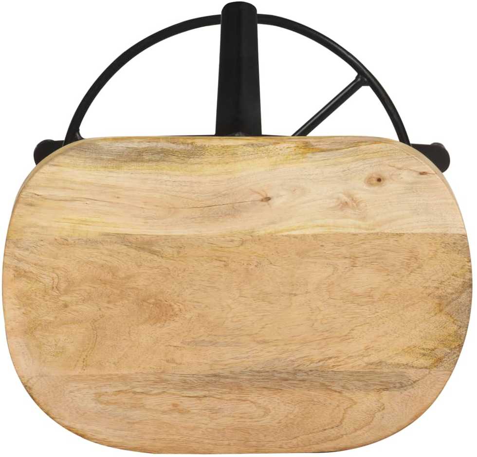 Baro taburetės, 2vnt., 52cm, mango medienos masyvas