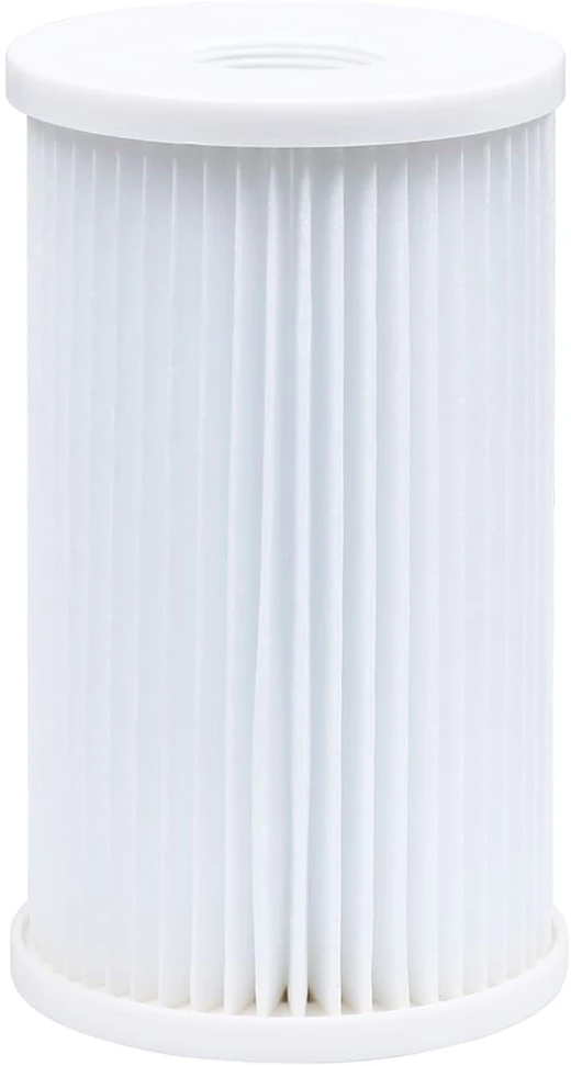 Baseinas su pakabinamu skimeriu ir siurbliu, pilkas, 350x90cm