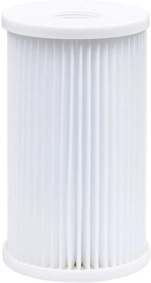 Baseinas su pakabinamu skimeriu ir siurbliu, pilkas, 350x90cm