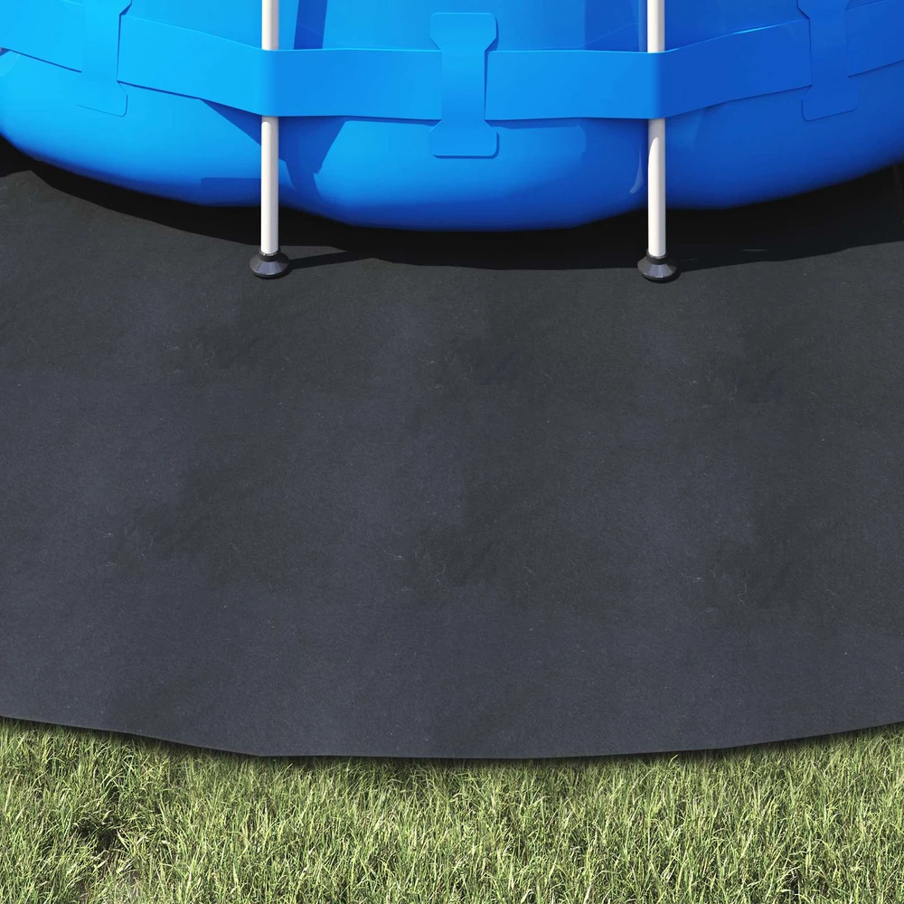 Baseino dugno plėvelė Ø 306 cm (1 mm) Apvali Juoda