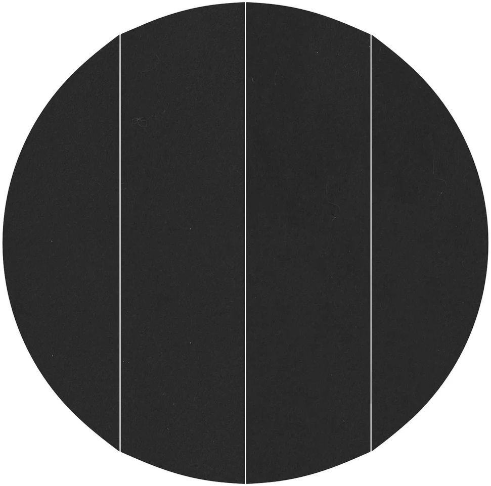 Baseino dugno plėvelė Ø 428 cm (2 mm) Apvali Juoda