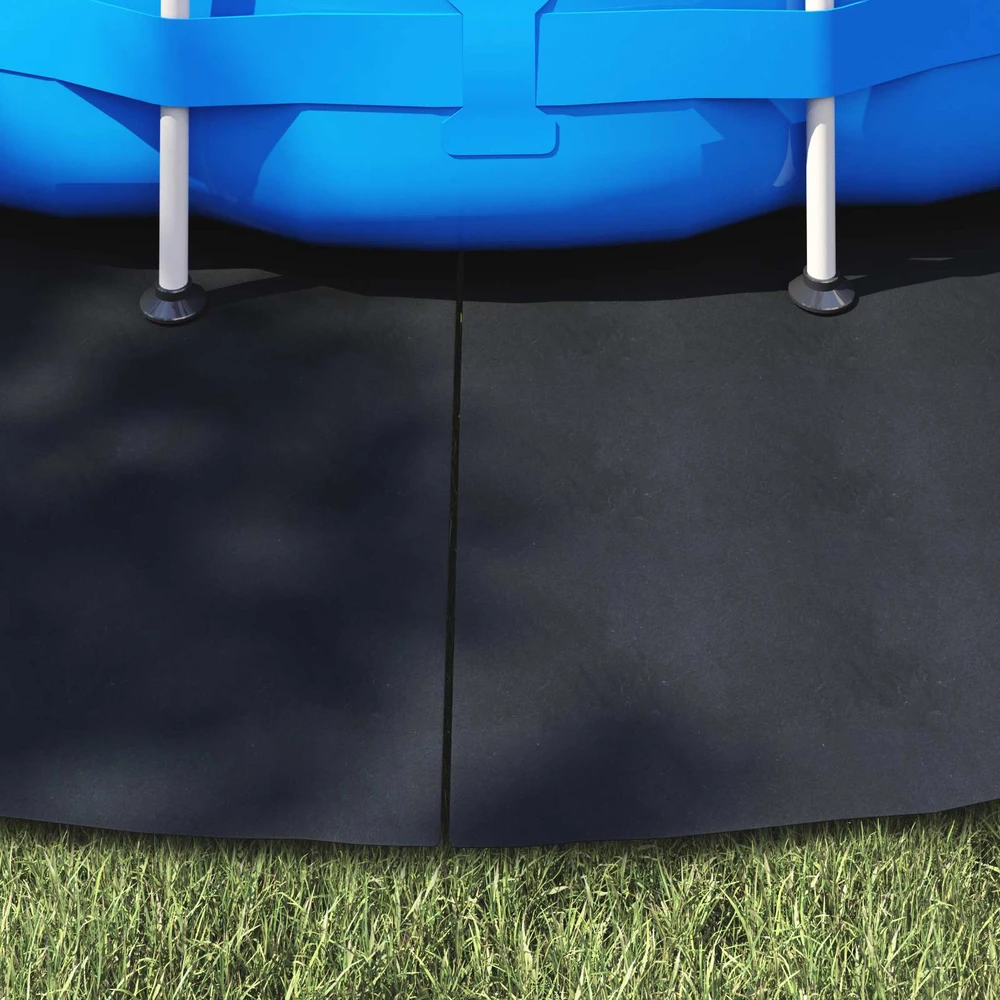 Baseino dugno plėvelė Ø 500 cm (2 mm) Apvali Juoda