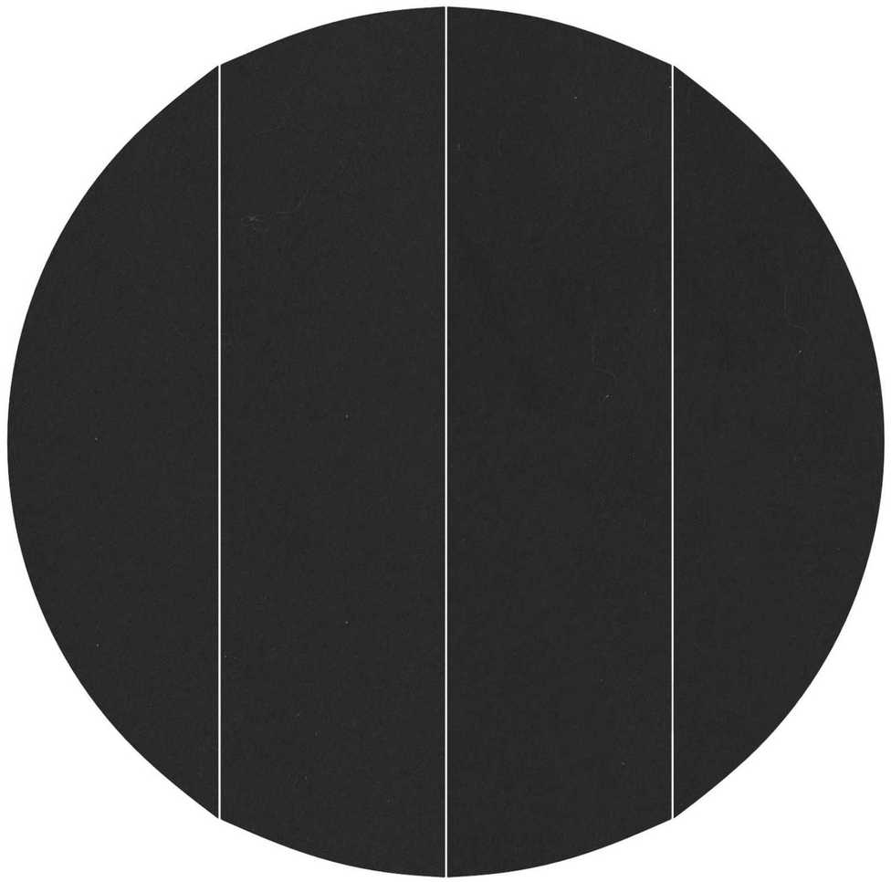 Baseino dugno plėvelė Ø 428 cm (2 mm) Apvali Juoda