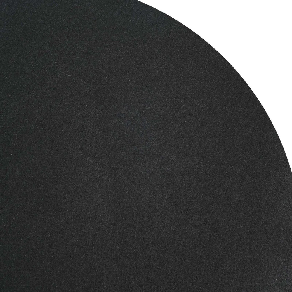 Baseino dugno plėvelė Ø 500 cm (2 mm) Apvali Juoda