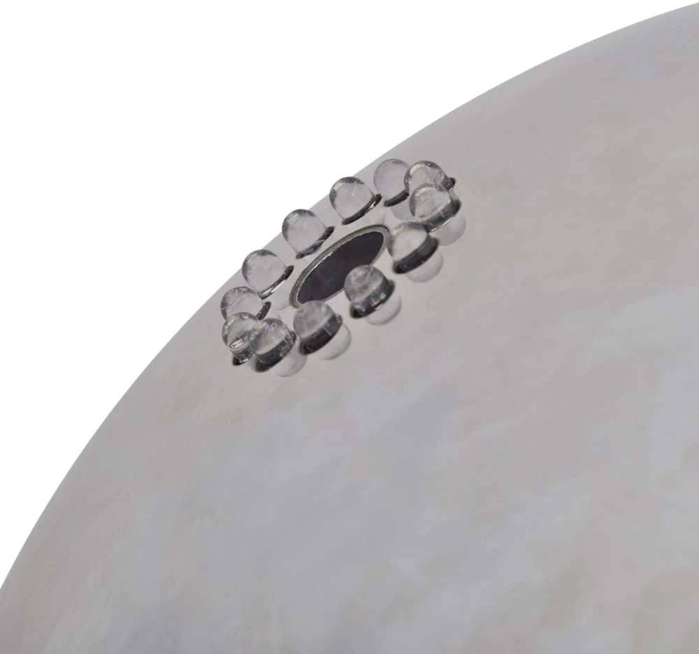 Baseino fontanas-sfera su LED, 3d., nerūd. plienas