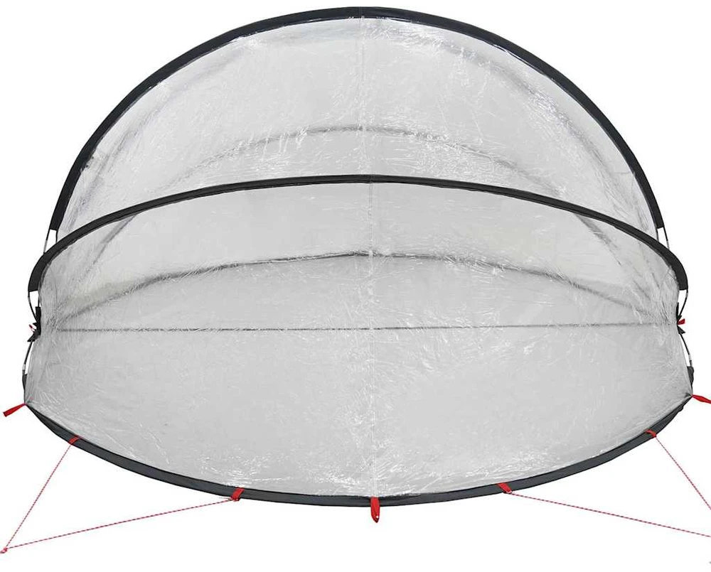 Baseino kupolas 405 x 405 x 192 cm PVC Skaidrus